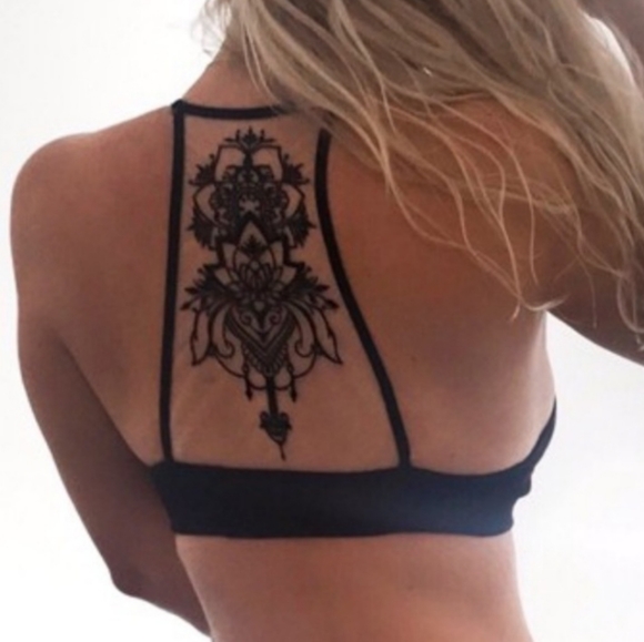 Tattoo Racerback Bralette - Picture 6 of 10